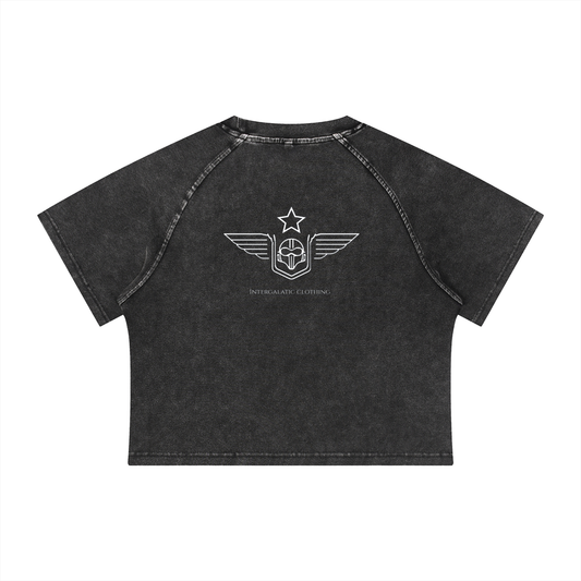 The Starfighter Jeans - Logo Cropped T