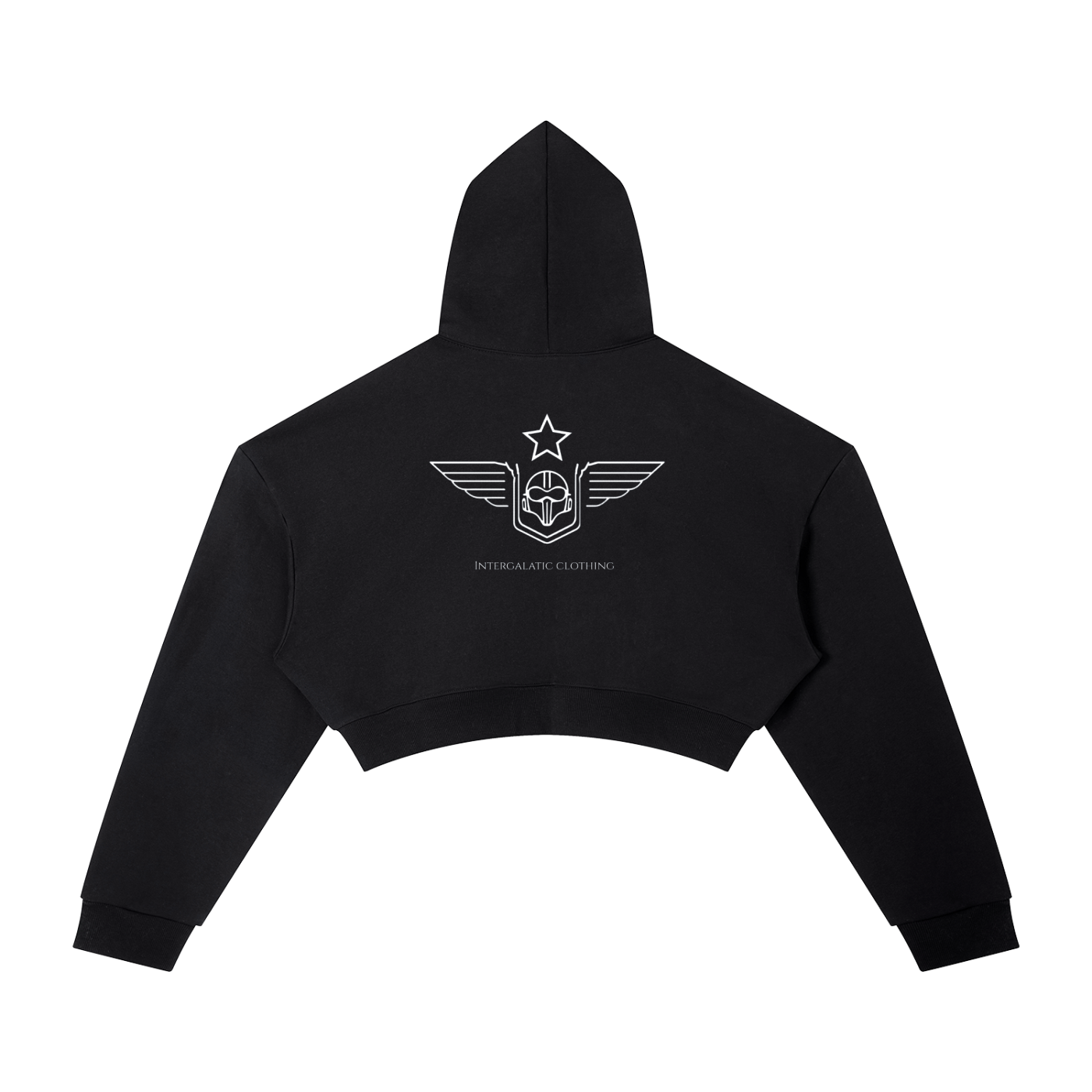 The Starfighter Jeans - Logo Cropped Hoodie