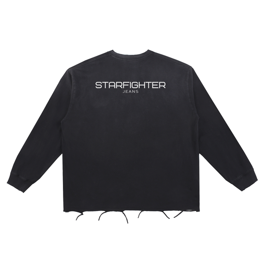 The Starfighter Jeans - Distressed Crew Sweat