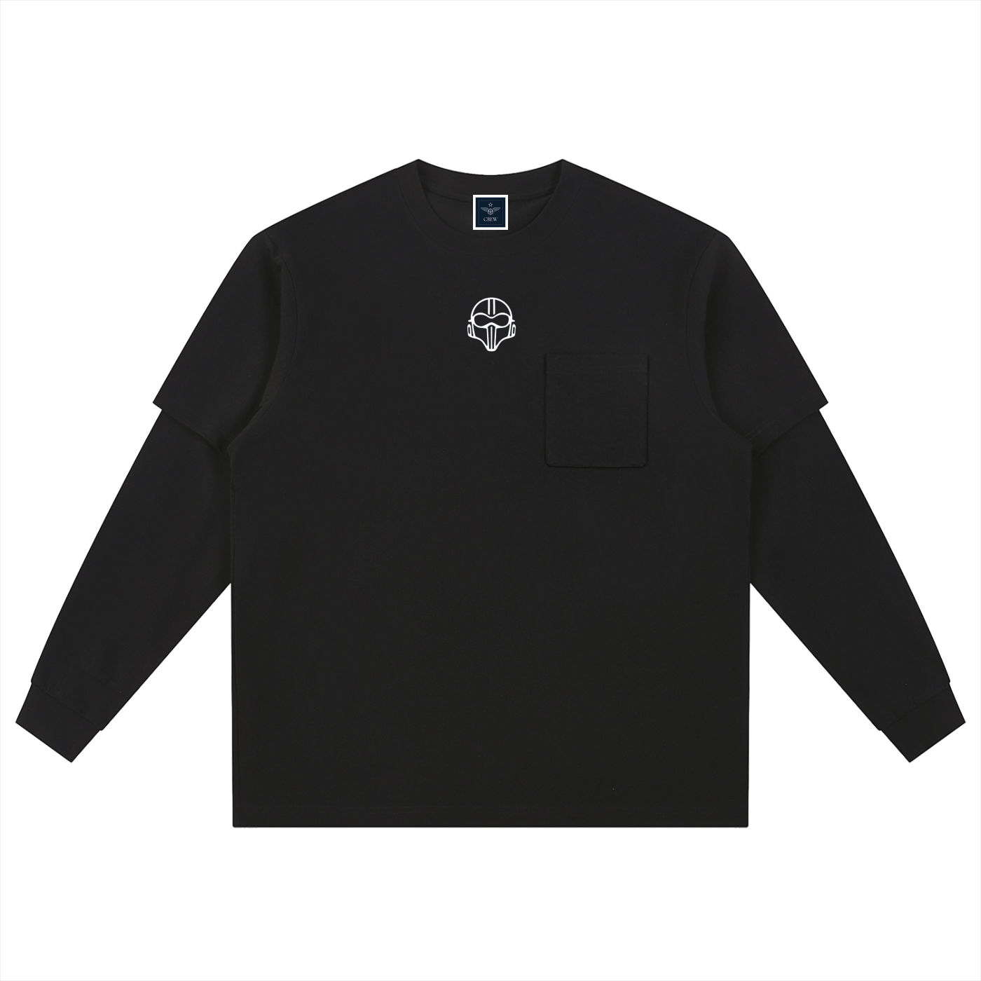 The Starfighter Jeans - Helmet Layered Sleeve  T