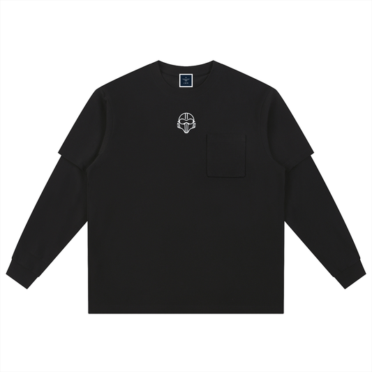 The Starfighter Jeans - Helmet Layered Sleeve  T