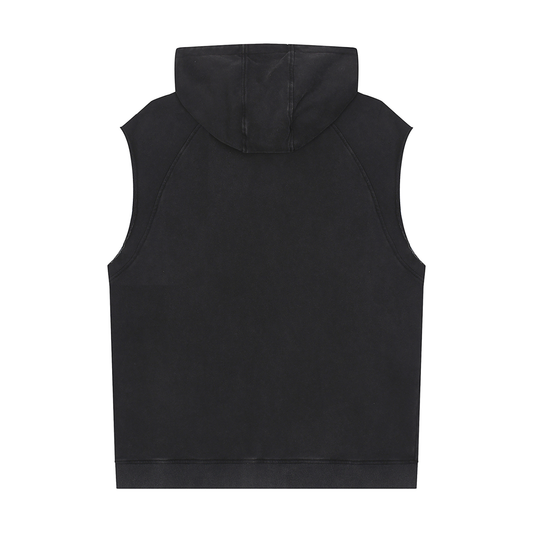 The Starfighter Jeans - Logo Helmet Sleeveless Hoodie