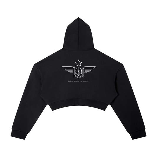 The Starfighter Jeans -  Logo Cropped Hoodie