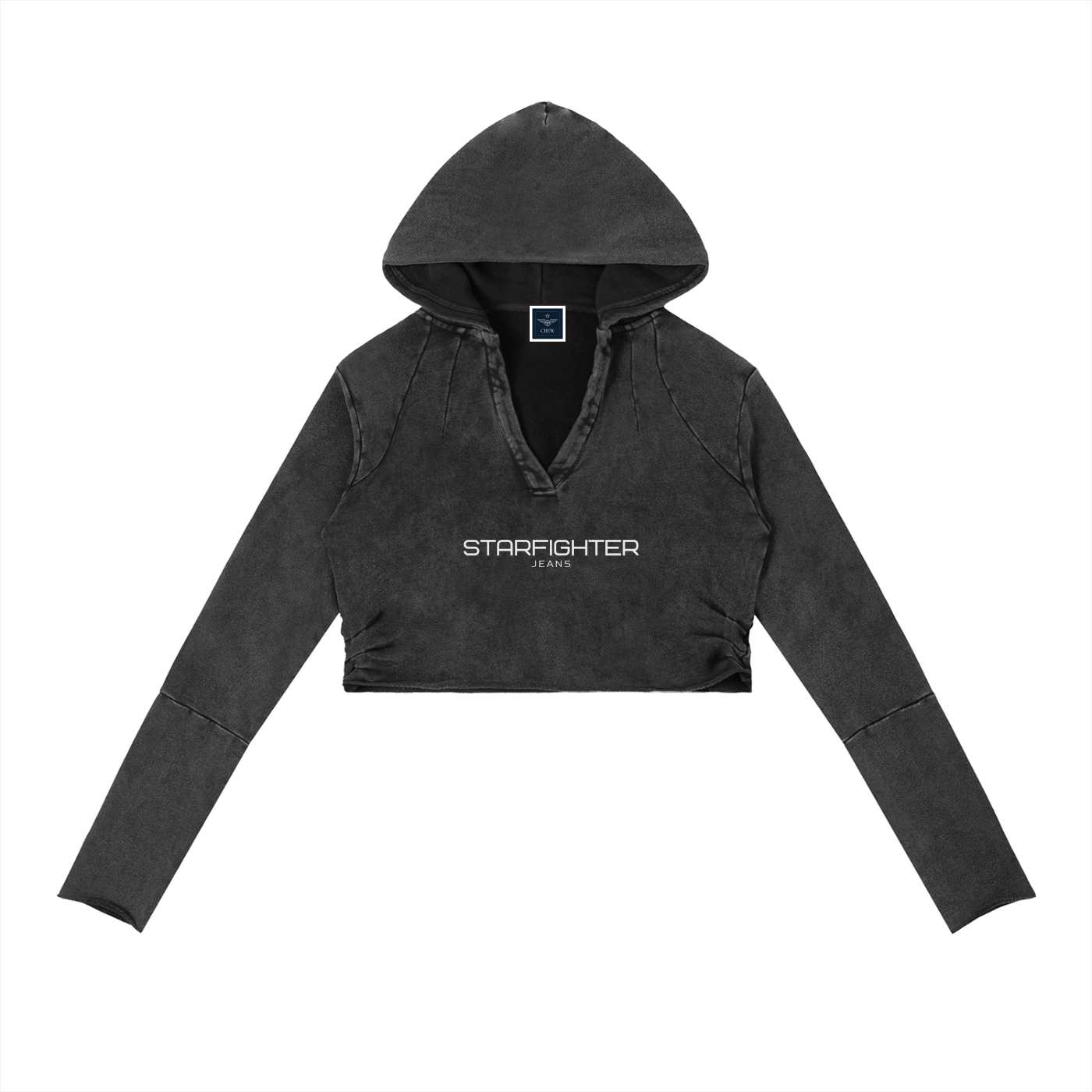 The Starfighter Jeans - Vintage Washed Logo Hoodie